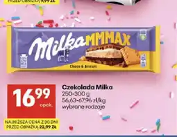 Delikatesy Centrum Czekolada Milka MMMAX Choco & Biscuit oferta