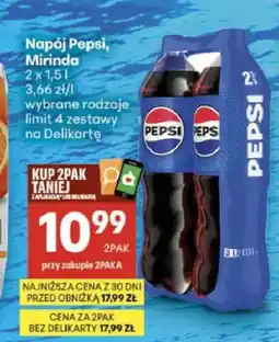 Delikatesy Centrum Napój Pepsi 2-pak oferta
