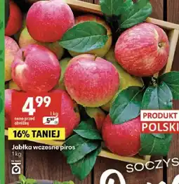 Delikatesy Centrum Jabłka wczesne piros oferta