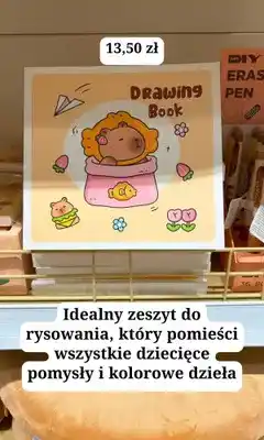 MR. DIY Zeszyt do rysowania Drawing Book oferta