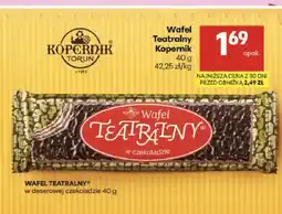 Delikatesy Centrum Wafel Teatralny Kopernik w czekoladzie oferta