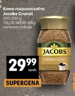 Delikatesy Centrum Kawa rozpuszczalna Jacobs Cronat Gold oferta