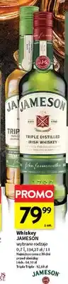 Whiskey Jameson Triple Triple