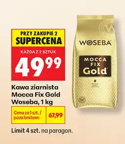 Biedronka Kawa ziarnista Woseba oferta