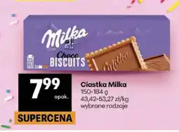 Delikatesy Centrum Ciastka Milka Choco Biscuits oferta