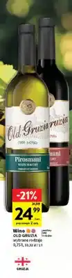 Intermarche Wino białe półwytrawne Old Gruzia Pirosmani oferta