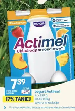 Delikatesy Centrum Jogurt Actimel wieloowocowy 4-pak oferta