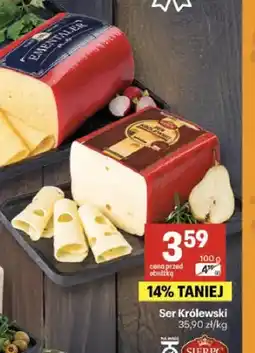 Delikatesy Centrum Ser żółty Królewski Sierpc oferta