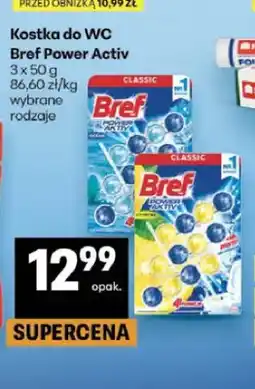 Delikatesy Centrum Kostka do WC Bref Power Activ Lemon 3-pak oferta