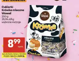 Delikatesy Centrum Cukierki Krówka mleczna Wawel oferta