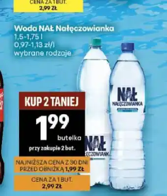 Delikatesy Centrum Woda Nałęczowianka oferta