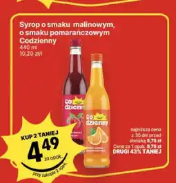 Delikatesy Centrum Syrop o smaku malinowym Codzienny oferta