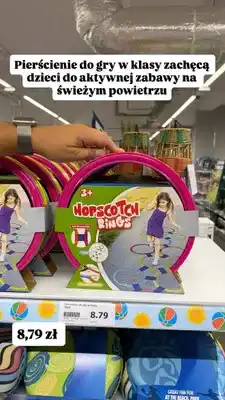 Action Pierścienie do gry w klasy Hopscotch Rings oferta