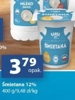 Delikatesy Centrum Śmietana Kanka 12% oferta