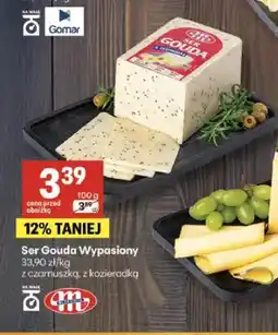 Delikatesy Centrum Ser żółty Gouda Wypasiony z czarnuszką Mlekovita oferta