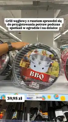 Action Grill węglowy BBQ oferta