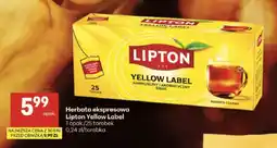 Delikatesy Centrum Herbata ekspresowa Lipton Yellow Label oferta