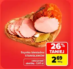 Carrefour Szynka Stanisławów oferta