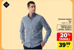 Carrefour Koszula męska TEX oferta