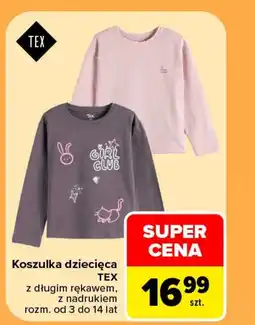 Carrefour Koszulka dziecięca TEX oferta