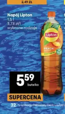 Delikatesy Centrum Napój Lipton Peach oferta