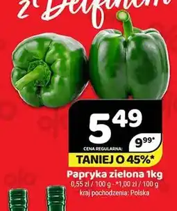 Delfin Papryka zielona oferta