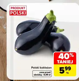 Carrefour Bakłażan Polski oferta