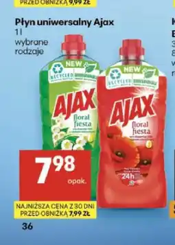 Delikatesy Centrum Płyn uniwersalny Ajax Floral Fiesta zielony oferta