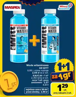 Carrefour Market Woda Dr Witt oferta