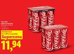 Lidl Napój Coca-Cola oferta