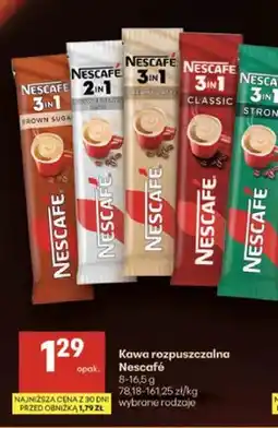 Delikatesy Centrum Kawa rozpuszczalna Nescafé 3in1 Brown Sugar oferta