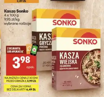 Delikatesy Centrum Kasza gryczana prażona Sonko oferta