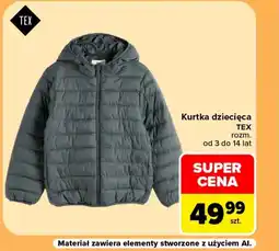 Carrefour Kurtka dziecięca TEX oferta