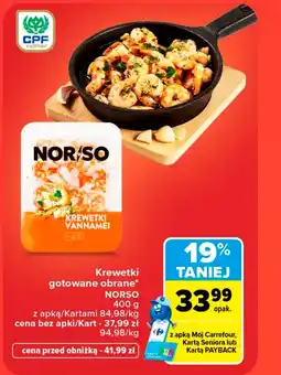 Carrefour Krewetki Norso oferta
