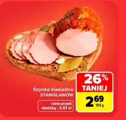 Carrefour Market Szynka Stanisławów oferta