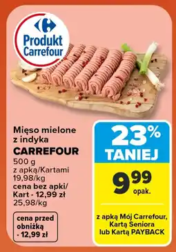 Carrefour Mięso mielone Carrefour oferta