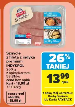 Carrefour Sznycel Indykpol oferta