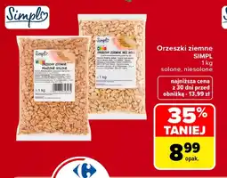 Carrefour Market Orzechy ziemne Simpl oferta