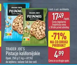 ALDI Pistacje Trader Joe's oferta