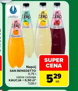 Carrefour Napój San Benedetto oferta
