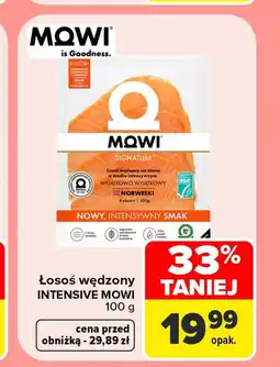 Carrefour Market Łosoś wędzony MOWI oferta
