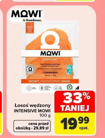 Łosoś wędzony MOWI