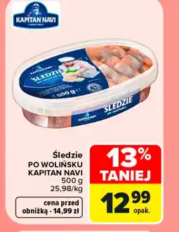 Carrefour Market Śledzie Kapitan Navi oferta