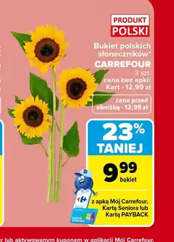 Carrefour Market Słoneczniki Carrefour oferta