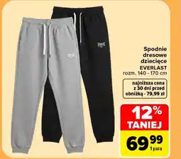 Carrefour Spodnie dresowe Everlast oferta