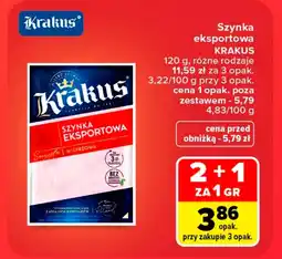 Carrefour Market Szynka Krakus oferta
