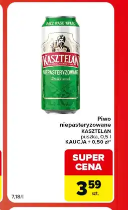 Carrefour Market Piwo Kasztelan oferta
