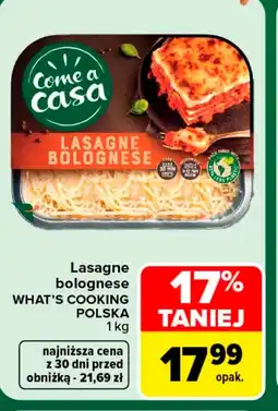 Carrefour Market Lasagne Come a Casa oferta