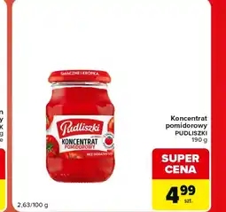 Carrefour Market Koncentrat pomidorowy Pudliszki oferta