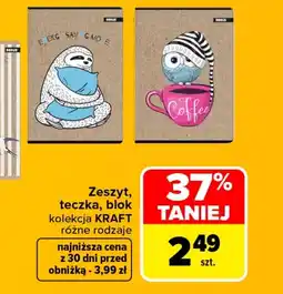 Carrefour Market Zeszyt Kraft oferta
